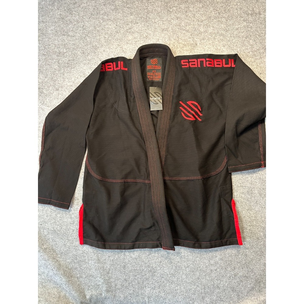 Sanabul Highlights Pro Competition Gi Mens A2 Black Brazilian Jiu Jitsu BJJ